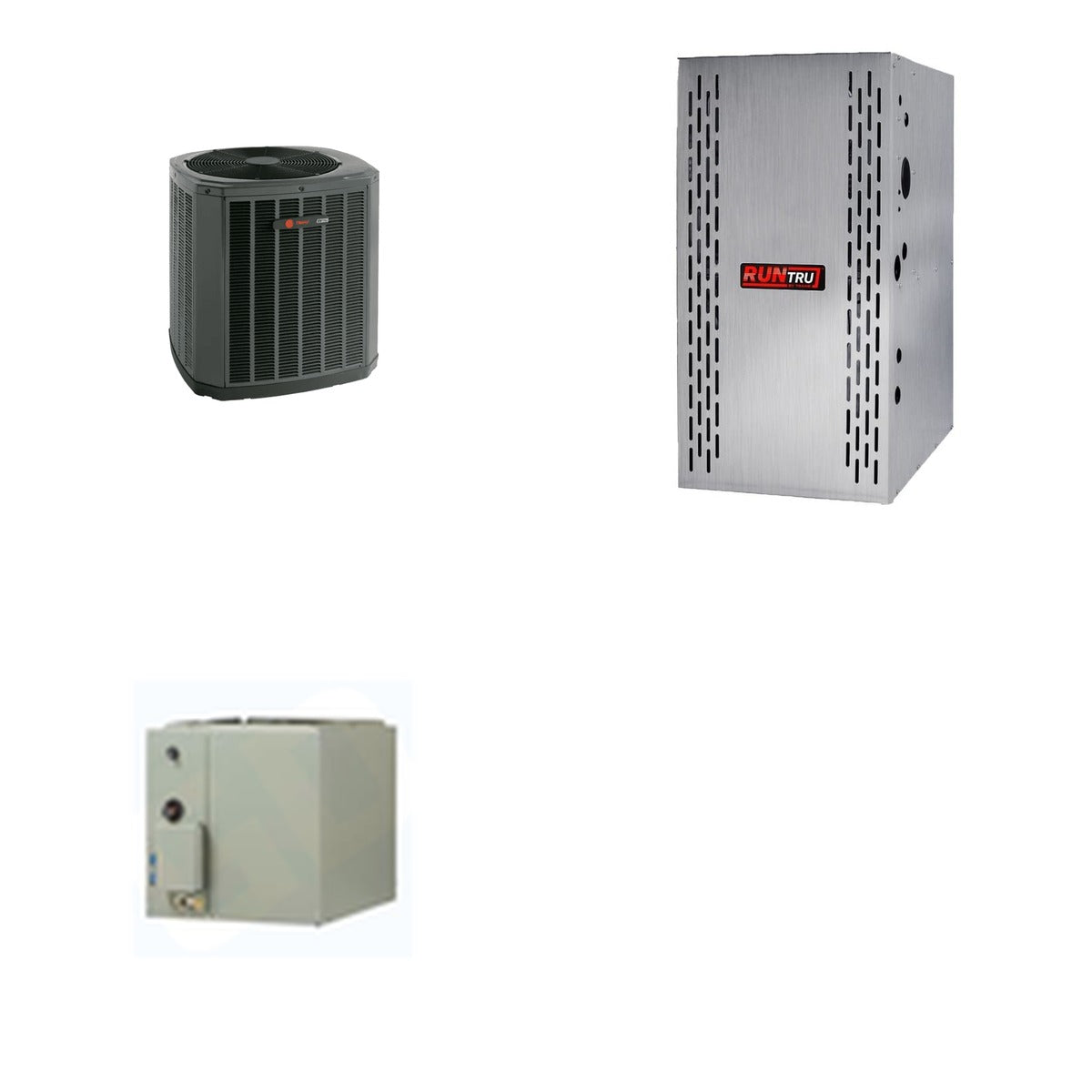 TRANE TRANE 42000 BTU R-454B 15.2 SEER2 Central Furnace + Coil System