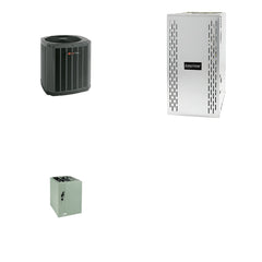 TRANE TRANE 42000 BTU R-454B 15.2 SEER2 Central Dual Fuel System (Heat Pump + Furnace + Coil)
