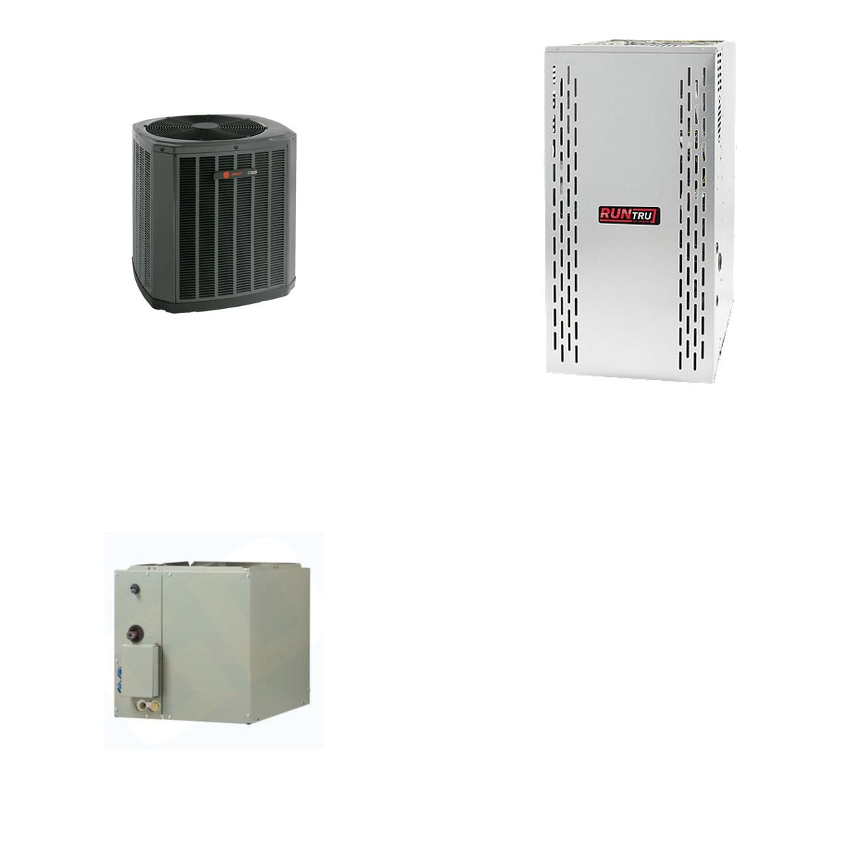 TRANE TRANE 42000 BTU R-454B 15.2 SEER2 Central Furnace + Coil System