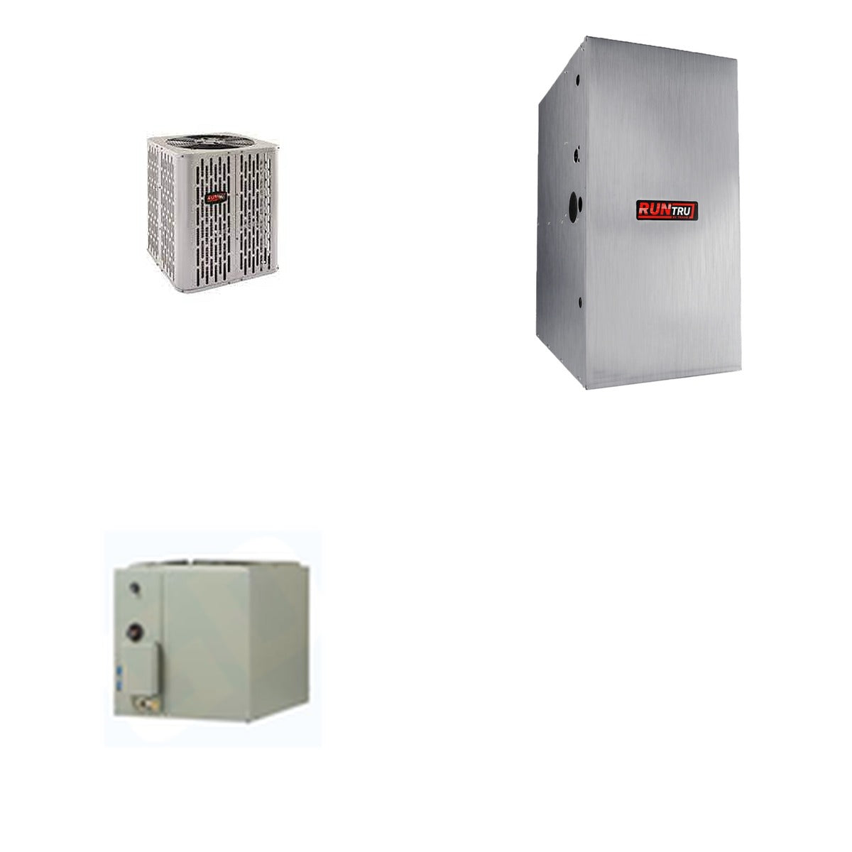 TRANE TRANE 60000 BTU R-454B 15.2 SEER2 Central Heat Pump + Furnace + Coil