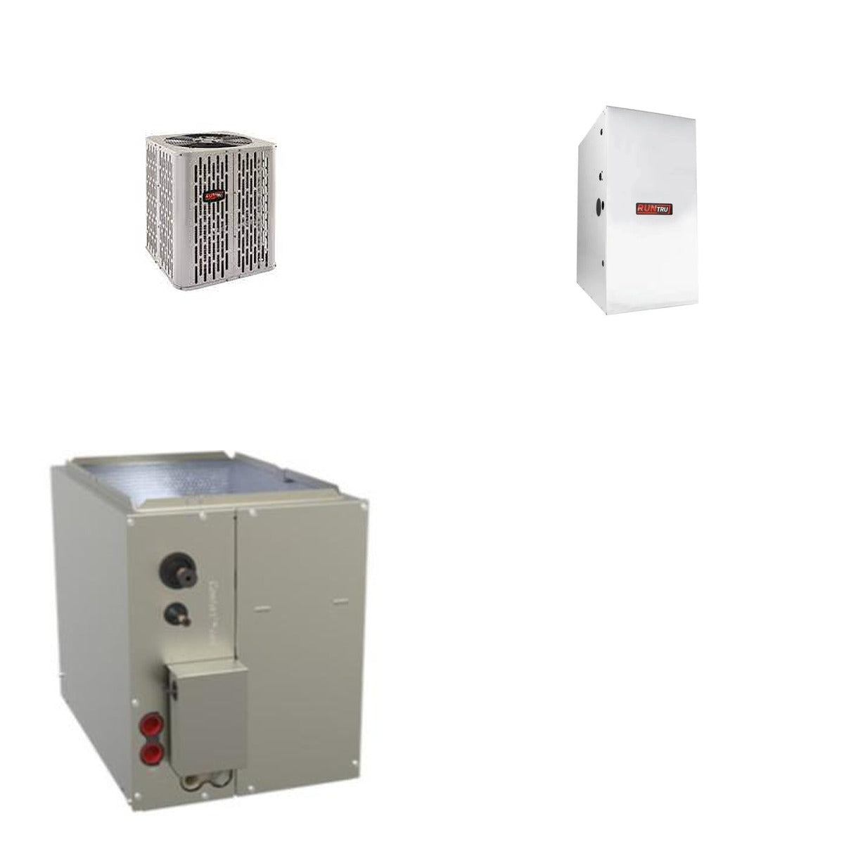 TRANE TRANE 60000 BTU R-454B 15.2 SEER2 Central Heat Pump + Furnace + Coil