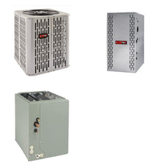 TRANE TRANE 24000 BTU R-454B 14.3 SEER2 Central Heat Pump + Furnace + Coil
