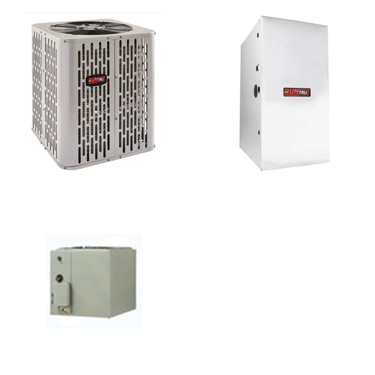 TRANE TRANE 48000 BTU R-454B 14 SEER2 Central Furnace + Coil System