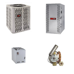 TRANE TRANE 48000 BTU R-454B 14 SEER2 Central Dual Fuel System (Heat Pump + Furnace + Coil)