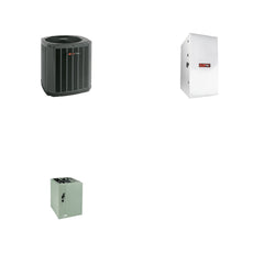 TRANE TRANE 42000 BTU R-454B 15 SEER2 Central Heat Pump + Furnace + Coil