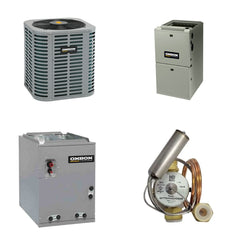 Oxbox Oxbox 3.5-Ton 42000 BTU R-454B 14.3 SEER2 Dual Fuel Split System - J5HP5042A1000+J962V100CU5SA+J5MXCC017AC6HC+5AYTXVH3A4248A