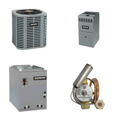 Oxbox Oxbox 3.5-Ton 42000 BTU R-454B 14.3 SEER2 Dual Fuel Split System - J5HP5042A1000+J801V100CM5SEB+J5MXCC017AC6HC+5AYTXVH3A4248A