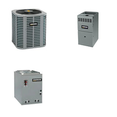 Oxbox Oxbox 4-Ton 48000 BTU R-454B 14.3 SEER2 Dual Fuel Split System - J5HP5048A1000+J801V100CM5SEB+J5MXCC009AC6HC