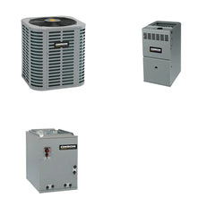 Oxbox Oxbox 4-Ton 48000 BTU R-454B 14.3 SEER2 Dual Fuel Split System - J5HP5048A1000+J801V120DM5SEB+J5MXCD010AC6HC