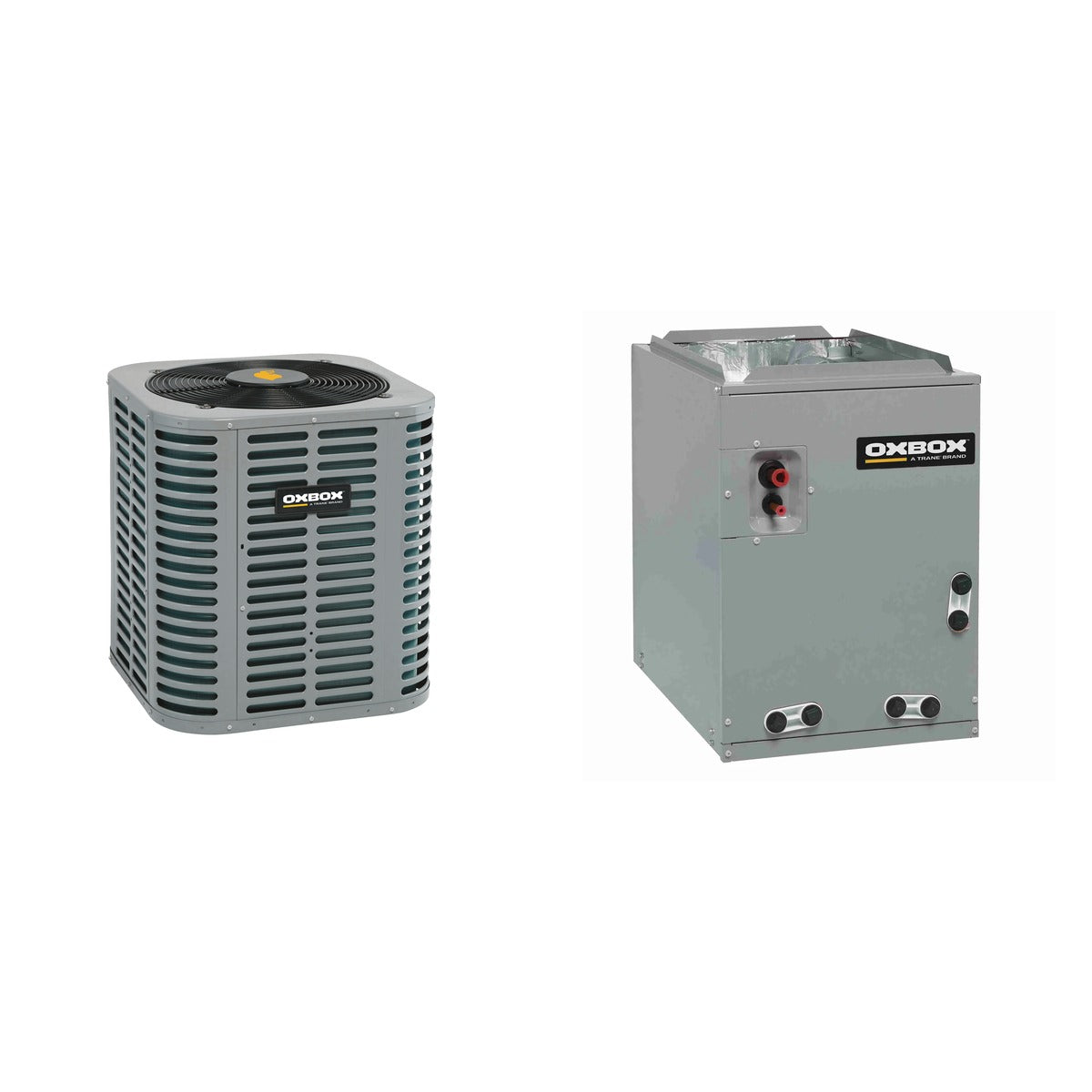 Oxbox Oxbox 1.5-Ton 18000 BTU R-454B 14.3 SEER2 Condenser & Coil System - J5AC5018A1000+J5MXCC005AC6HC
