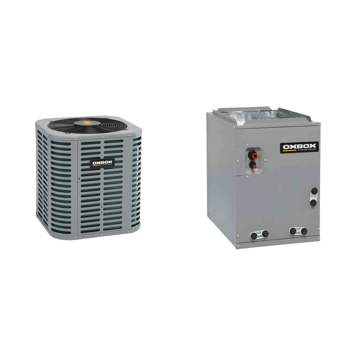 Oxbox Oxbox 1.5-Ton 18000 BTU R-454B 14.3 SEER2 Condenser & Coil System - J5AC5018A1000+J5MXCC017AC6HC