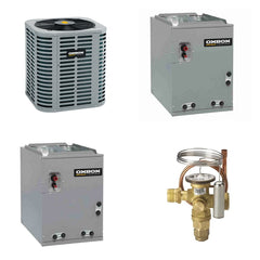 Oxbox Oxbox 3-Ton 36000 BTU R-454B 14.3 SEER2 Gas/Electric Split System - J5AC5036A1000+J962V080BU3SA+J5MXCA003AC6HC+5AYTXVH3A1836A