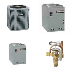 Oxbox Oxbox 3-Ton 36000 BTU R-454B 14.3 SEER2 Gas/Electric Split System - J5AC5036A1000+J962V080BU3SA+J5GXCA003AC6HU+5AYTXVH3A1836A