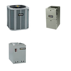 Oxbox Oxbox 3-Ton 36000 BTU R-454B 14.3 SEER2 Gas/Electric Split System - J5AC5036A1000+J962V100CU5SA+J5GXCC005AC6HU