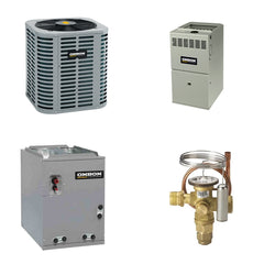Oxbox Oxbox 3-Ton 36000 BTU R-454B 14.3 SEER2 Gas/Electric Split System - J5AC5036A1000+J801V040AM3SEA+J5MXCA003AC6HC+5AYTXVH3A1836A