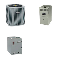 Oxbox Oxbox 3-Ton 36000 BTU R-454B 14.3 SEER2 Gas/Electric Split System - J5AC5036A1000+J801V060BM4SEA+J5MXCB016AC6HC