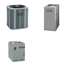 Oxbox Oxbox 3-Ton 36000 BTU R-454B 14.3 SEER2 Gas/Electric Split System - J5AC5036A1000+J801V080CM4SEB+J5MXCC009AC6HC