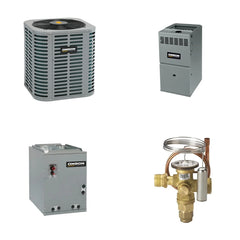 Oxbox Oxbox 5-Ton 60000 BTU R-454B 14.3 SEER2 Gas/Electric Split System - J5AC5061A1000+J801V120DM5SEB+J5MXCD010AC6HC+5AYTXVH3A6000A