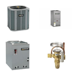 Oxbox Oxbox 2.5-Ton 30000 BTU R-454B 14.3 SEER2 Dual Fuel Split System - J5HP5030A1000+J962V060BU3SA+J5MXCB004AC6HC+5AYTXVH3A1836A