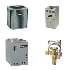 Oxbox Oxbox 2.5-Ton 30000 BTU R-454B 14.3 SEER2 Dual Fuel Split System - J5HP5030A1000+J801V060BM4SEA+J5MXCB004AC6HC+5AYTXVH3A1836A