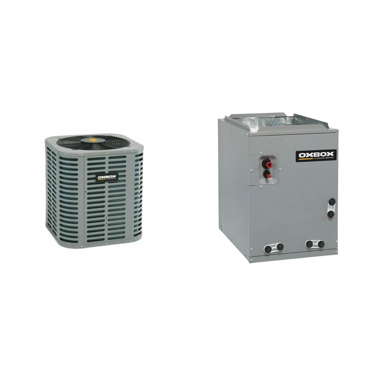 Oxbox Oxbox 2-Ton 24000 BTU R-454B 13.4 SEER2 Condenser & Coil System - J5AC3024A1000+J5MXCB004AC6HC