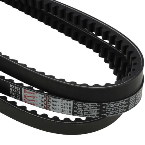BROWNING Browning BX103 Gripnotch Belt BX Belt Section 104.8 Pitch Length Replacement BX103