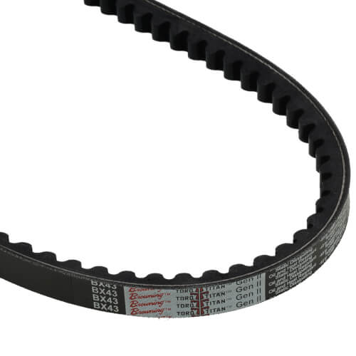 BROWNING Browning BX43 TorqTitan Gripnotch Belt 44.8 inches Pitch Length