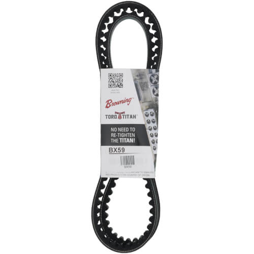 BROWNING Browning BX59 TorqTitan Gripnotch Belt 62 Inches Replacement BX59