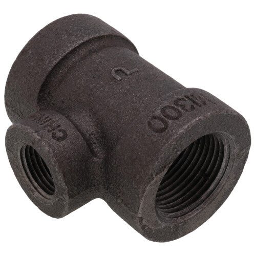 EVERFLOW Everflow BXRT1000 1 X 1/2 Black XH Reducing Tee 300#