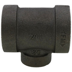 Everflow BXRT1140 1-1/4 X 3/4 Black XH Reducing Tee 300#