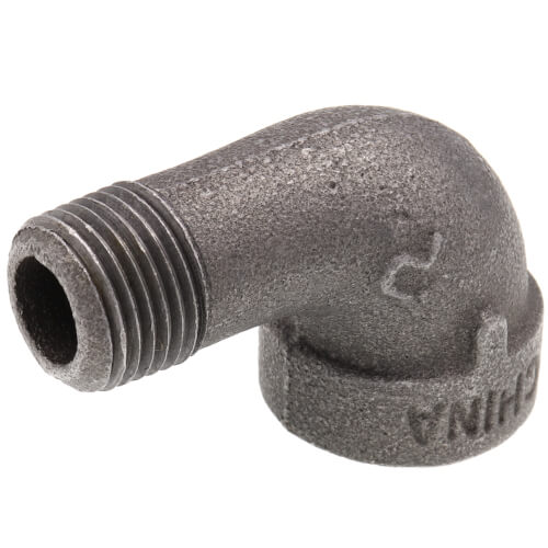 EVERFLOW Everflow BXSN0012 | 1/2 Black XH Street Elbow 90 300#