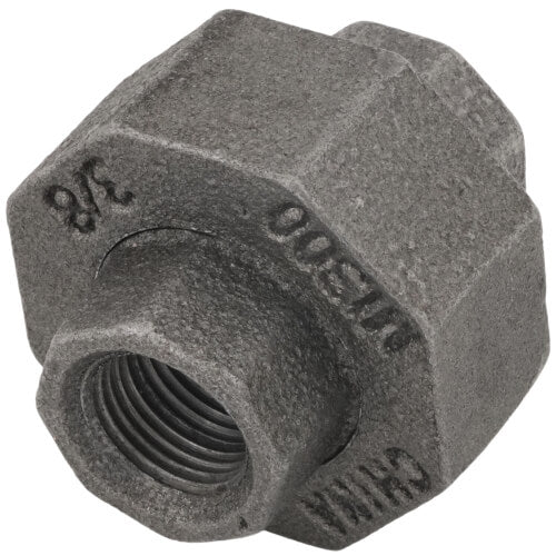 EVERFLOW Everflow BXUN0038 3/8 Black XH Union 300#