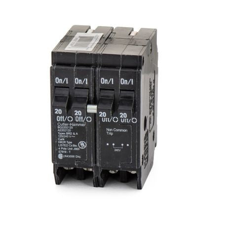 EATON Eaton BQ2202120 1 Inch CTL Class Type BQ Plug-On Circuit Breaker