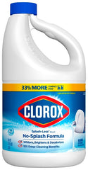 CLOROX Clorox 32347 Splash-Less Regular Scent Bleach 77 oz (1 Pack)