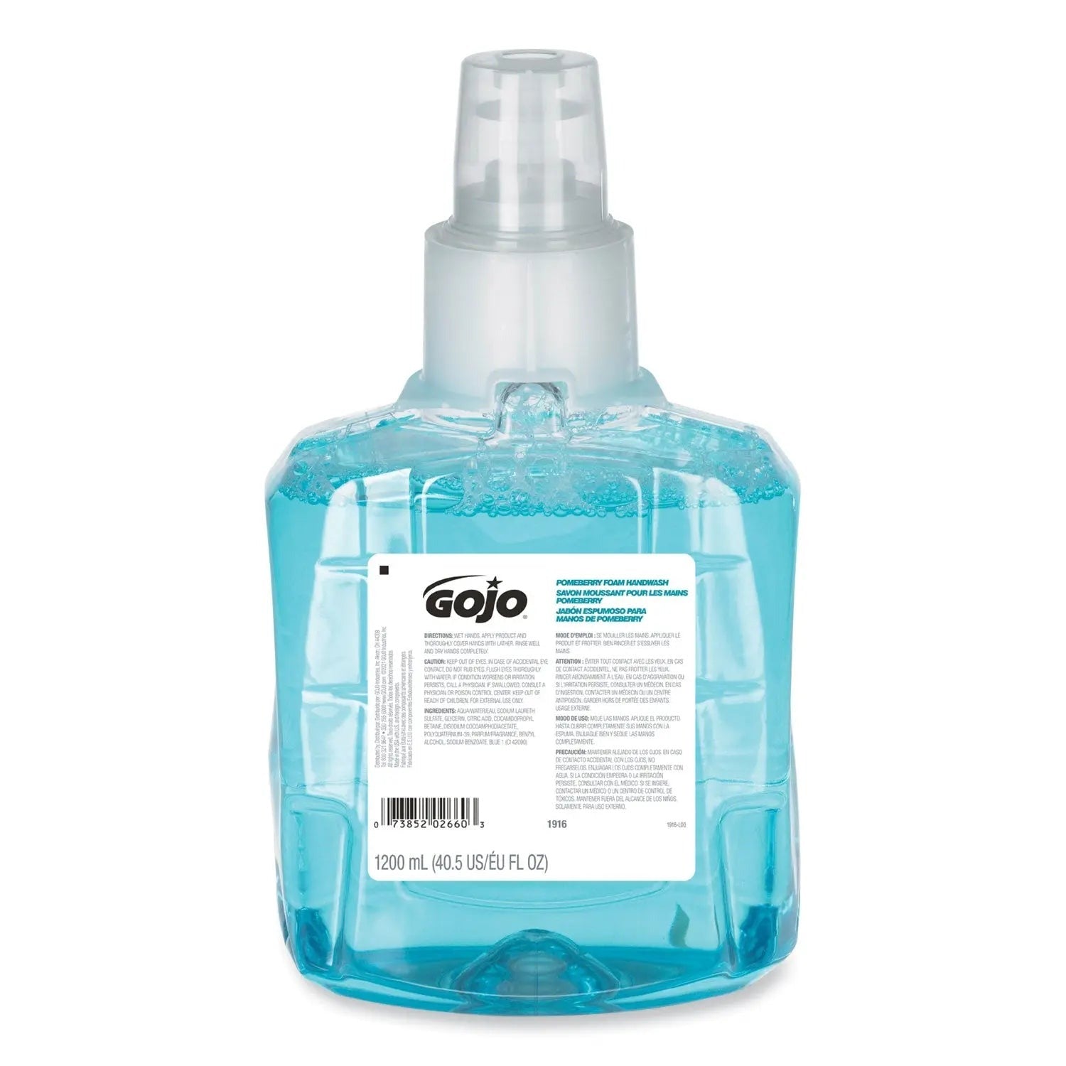 GOJO Gojo GOJ191602CT LTX-12 Pomeberry Foam Handwash Refill 1200 mL Pack of 2
