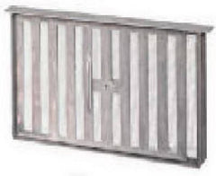 LOMANCO Lomanco 142F Foundation Vent 8x16 Inch Mill Aluminum