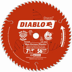 DIABLO Freud D0756N Non-ferrous Saw Blade 7.25 in 56T