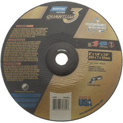 NORTON Norton 66253370805 Type 28 Grinding Wheel 9 in Ceramic