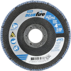 NORTON Norton 63642503533 Flap Disc 80 Grit Type 27 4.5 in