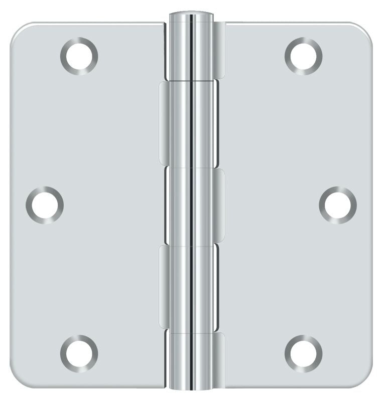 DELTANA Deltana S35R426 Radius Hinge 3.5x3.5 Bright Chrome