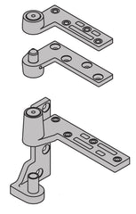IVES Ives 7215SET26DRH Right Hand Offset Pivot Set Satin Chrome