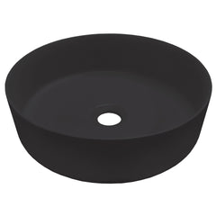 DAKOTA Dakota Plumbing Products DSE-VCV01MBK Round Vessel Sink Black