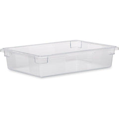 RUBBERMAID Rubbermaid FG330800CLR Food Tote Box 8 Gal Clear