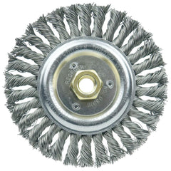 WEILER Weiler 08916 Knotted Carbon Steel Wheel Brush 6 Inches