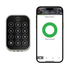 YALE Yale Residential YRD654-CB1-619 Smart Lock Satin Nickel
