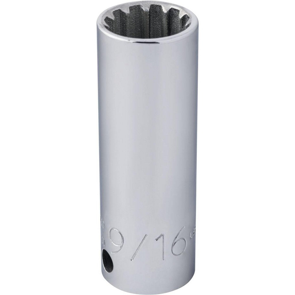 PROTO Proto J5018DPL Spline Socket 3/8 in Drive 18 Spline Deep