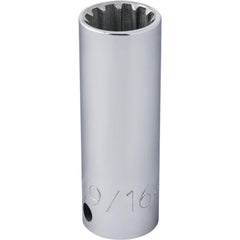 PROTO Proto J5018DPL Spline Socket 3/8 in Drive 18 Spline Deep