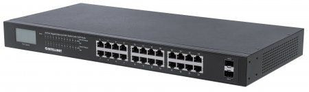 INTELLINET Intellinet 561242 24 Port Gigabit Poe+ Switch 370W