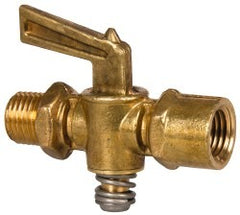 EATON Eaton W20332 Brass Drain Cock Shutoff Valve 1/4 in