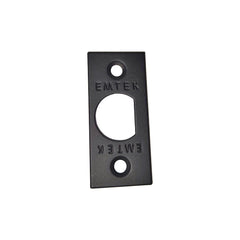 EMTEK Emtek 83230US19 Square Corner Faceplate Flat Black